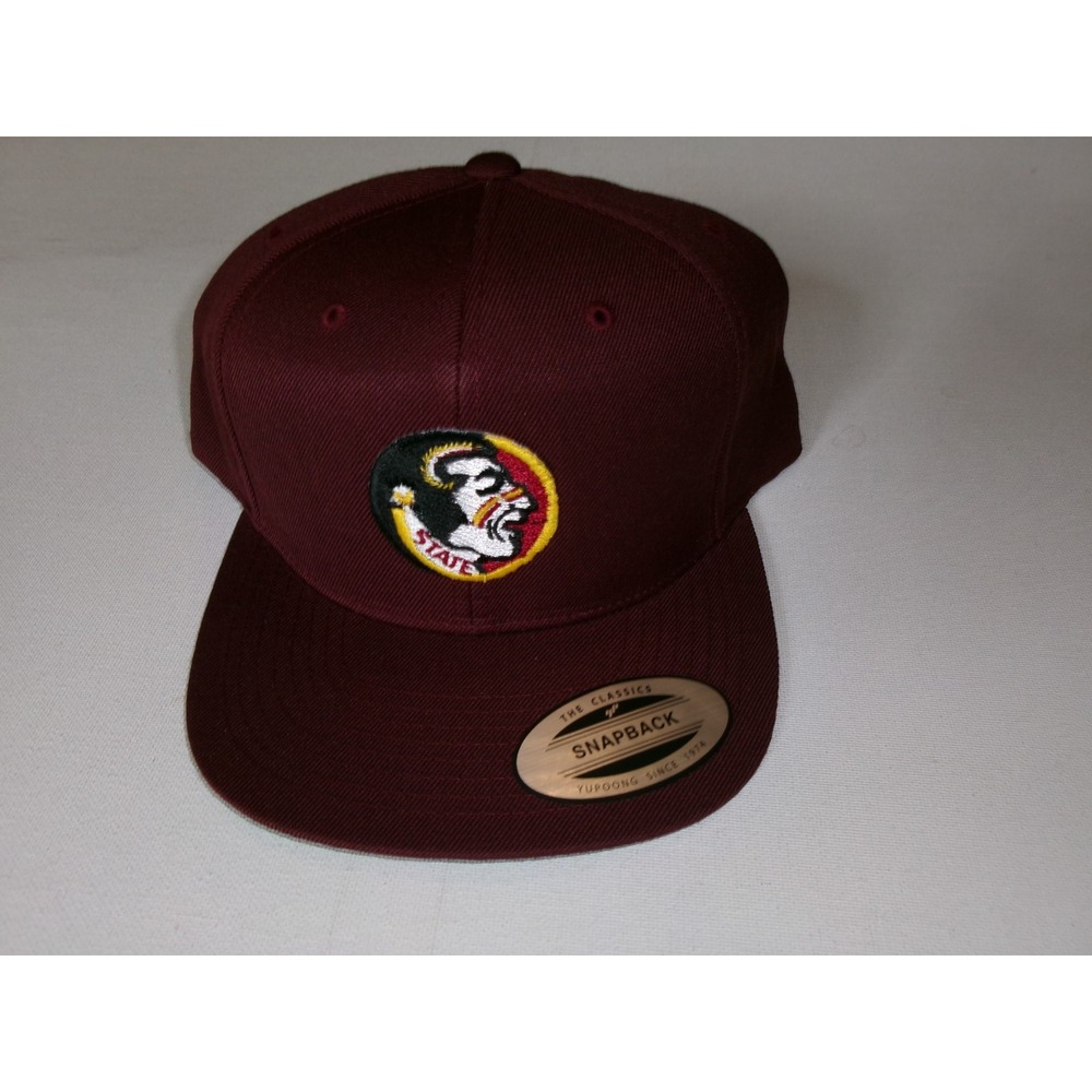 FSU SEMINOLES SNAPBACK FISHING BEACH GOLF HAT CAP VINTAGE DEADSTOCK U5